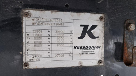 Zdjęcie przedmiotu: KASSBOHRER MEGA 39.0t Високобортовий