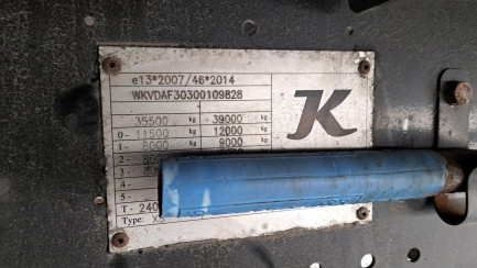 Zdjęcie przedmiotu: KASSBOHRER Mega XS 39.0t