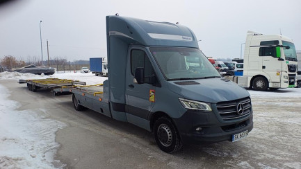 Zdjęcie przedmiotu: Mercedes-Benz 519 Sprinter CDI E6 6.5t Кузов платформи для автовозів