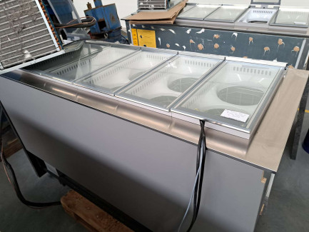 Zdjęcie przedmiotu: Refrigerated display cases for ice cream IFI S.p.A. TAVULLIA PANORAMA 12F DL – 2 pcs.