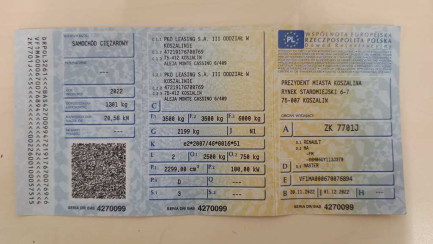 Zdjęcie przedmiotu: Renault Master FWD 2.3 dCi E6d 3.5t L3H3 Pack Clim