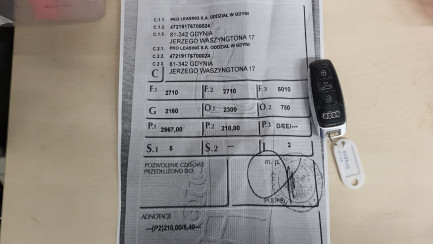 Zdjęcie przedmiotu: Audi A8 50 TDI mHEV Quattro Tiptr. Oświadczenie o utracie DR