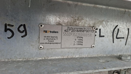 Zdjęcie przedmiotu: ПРИЧЕПИ ZP352 причіп для громадського харчування