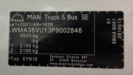 Zdjęcie przedmiotu: MAN TGE E6 3.5t L3H3 (10.7) 36kWh