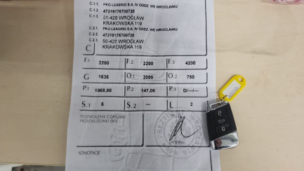 Zdjęcie przedmiotu: Volkswagen ARTEON 2.0 TDI R-Line DSG Oświadczenie o utracie DR