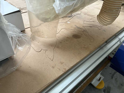 Zdjęcie przedmiotu: CORMAK C1325 milling plotter