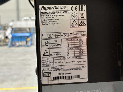 Zdjęcie przedmiotu: Swift-Cut Automation 3000-XP plasma cutter