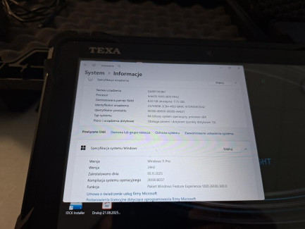 Zdjęcie przedmiotu: TEXA AXONE NEMO LIGHT + TXT 2 MULTIHUB fault tester