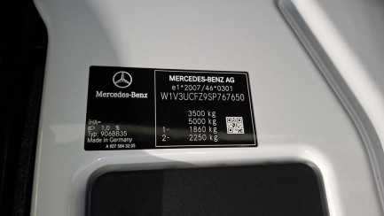 Zdjęcie przedmiotu: Mercedes-benz eSprinter Pro 81kWh Oświadczenie o utracie DR