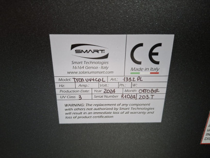 Zdjęcie przedmiotu: SMART TRON UV + COLLAGEN lying solarium