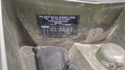 Zdjęcie przedmiotu: Quad Polaris Sportsman 570 EPS Declaration of loss of registration certificate