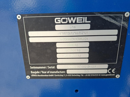 Zdjęcie przedmiotu: GOWEIL G5020 bale wrapper
