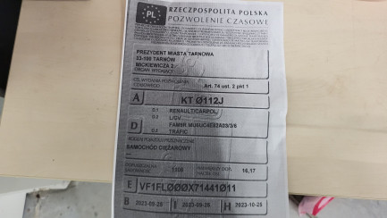 Zdjęcie przedmiotu: Renault Trafic 2.0 dCi L2H1 HD Extra E6