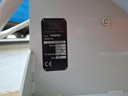 Zdjęcie przedmiotu: UNIBAND devices for gluing headbands and bookends UNIGLUE