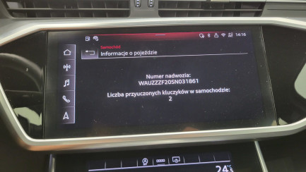 Zdjęcie przedmiotu: Audi A6 40 TDI mHEV Quattro Advanced S tronic Oświadczenie o utracie DR