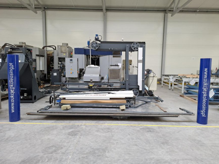 Vertical foam cutter type PS ZAKŁAD ŚLUSARSKI Grzegorz Dziergwa