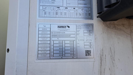 Zdjęcie przedmiotu: SCHMITZ SKO 24 Refrigerator