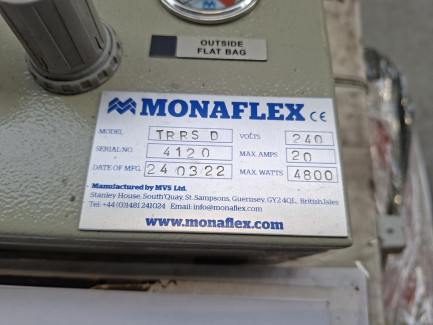 Zdjęcie przedmiotu: System do wulkanizacji opon Monaflex TRRS D umożliwia wykonywanie napraw na gorąco powierzchni bocznej, barku oraz bieżnika opony