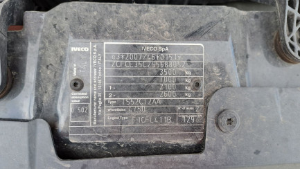 Zdjęcie przedmiotu: Iveco DAILY Hi-Matic + JEGGER JG3502 3.5t