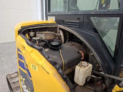 Zdjęcie przedmiotu: KOMATSU PC55MR-5E0 mini crawler excavator