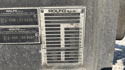 Zdjęcie przedmiotu: ROLFO HERCULES C3 GEGCBEDA 24.0t Заява про втрату реєстраційного свідоцтва