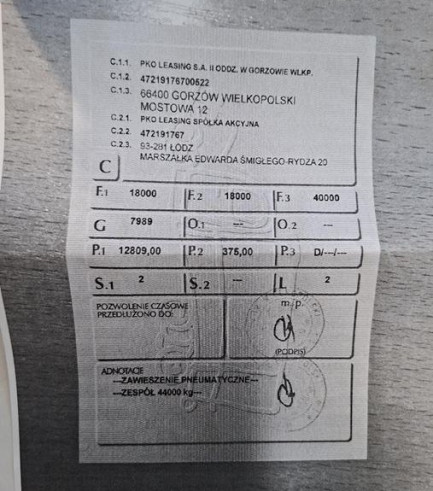 Zdjęcie przedmiotu: Mercedes-benz Actros E6 18.0t