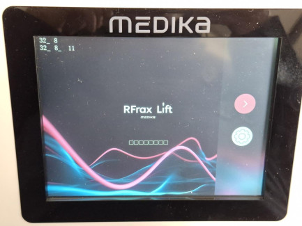 Zdjęcie przedmiotu: MEDICA RFRAX cosmetic device designed for face and body lifting used in aesthetic medicine treatments
