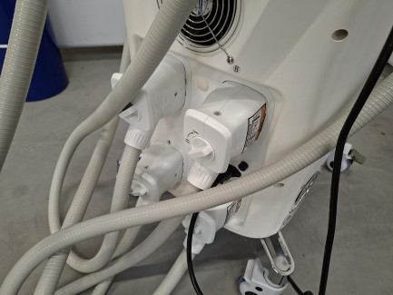 Zdjęcie przedmiotu: Urządzenie kosmetyczne STUDIO FIGURA Power Shaper Pro wykorzystywane do stymulacji mięśni do intensywnej pracy, prowadząc do ich wzmocnienia i redukcji tkanki tłuszczowej.