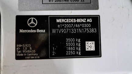 Zdjęcie przedmiotu: MERCEDES-BENZ/IGLOPOL SPRINTER E6 3.5t