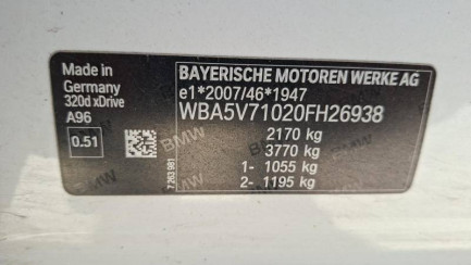 Zdjęcie przedmiotu: BMW 320D xDrive M Sport Steptronic