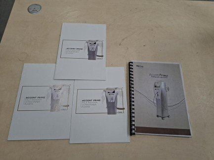 Zdjęcie przedmiotu: ALMA Accent Prime medical device designed for skin firming and body shaping treatments, including body and face shaping, cellulite reduction, skin firming and rejuvenation