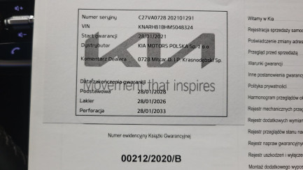 Zdjęcie przedmiotu: Kia Sorento 2.2 CRDi Prestige Line 4WD DCT 7os.