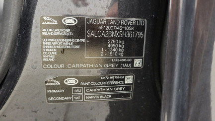 Zdjęcie przedmiotu: LAND ROVER SPORT 2.0 D200 mHEV Dynamic HSE aut