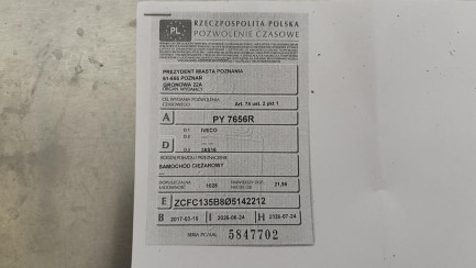 Zdjęcie przedmiotu: Iveco DAILY E6 3.5t