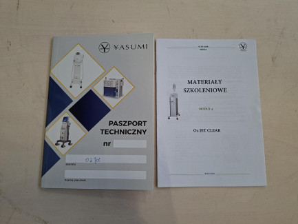 Zdjęcie przedmiotu: The O2 JET CLEAR SPRAY SYSTEM cosmetic device is used for oxybrasion treatment, i.e. water-oxygen peeling.