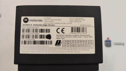 Zdjęcie przedmiotu: Telefon / Smartfon MOTOROLA Edge 40 Pro 12/256GB 5G 6.67" 165Hz Czarny