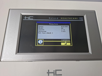 Zdjęcie przedmiotu: Urządzenie medyczne do krioterapii PAGANI HC CRYO T-SHOCK