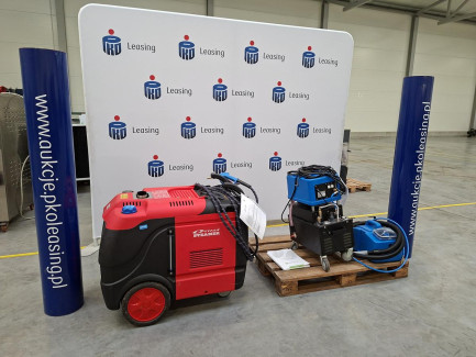 Zdjęcie przedmiotu: Workshop equipment set (OPTIMA STREAMER OPTIMA XD steam cleaner, SANTOEMMA HOT SAABRINA FOAM washing vacuum cleaner)