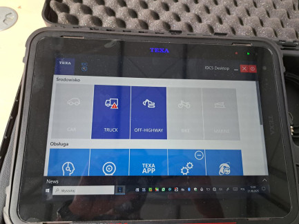 Zdjęcie przedmiotu: TEXA AXONE NEMO 2 + TXT MULTIHUB fault tester