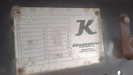 Zdjęcie przedmiotu: KASSBOHRER XS Mega 39.0t