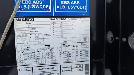 Zdjęcie przedmiotu: KOGEL SN 24 Mega CO24P90/910/13.95 35.0t