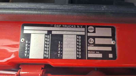 Zdjęcie przedmiotu: DAF XF 480 E6 21.0t Super Space Cab Low Deck Oświadczenie o utracie DR