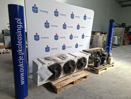 Zdjęcie przedmiotu: Agregat chłodniczy AREA COOLING SOLUTIONS APTXSs-10 TROPIC + CHŁODNICA AREA COOLING SOLUTIONS REA 4003 36 6D
