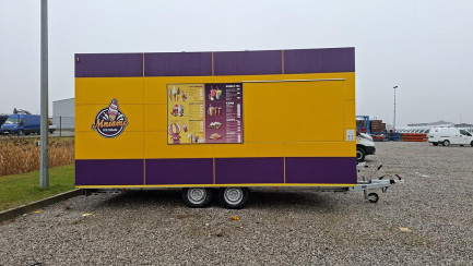 Zdjęcie przedmiotu: PRZYCZEPA GASTRONOMICZNA ZP TRAILERS 352