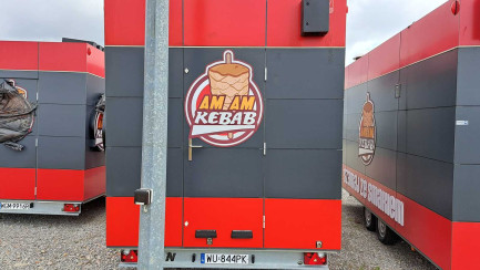 Zdjęcie przedmiotu: AM AM KEBAB FOOD TRAILER Niewiad&oacute;w B3500