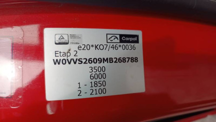 Zdjęcie przedmiotu: Opel Movano 2.3 CDTI L3H1 E6d 3.5t