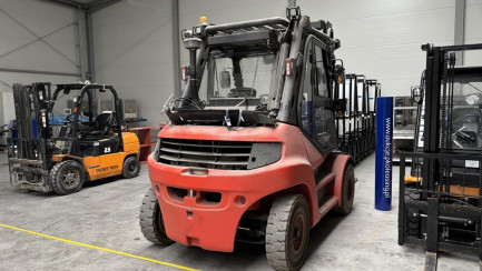 Zdjęcie przedmiotu: Дизельний вилковий навантажувач Linde H50T-02