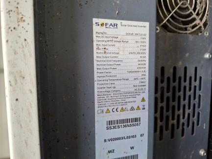 Zdjęcie przedmiotu: Photovoltaic installation with a capacity of 39.48 kWp