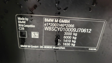 Zdjęcie przedmiotu: BMW X6 M Competition