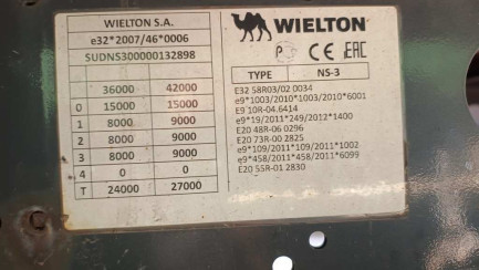 Zdjęcie przedmiotu: WIELTON NS3K Skrzyniowa